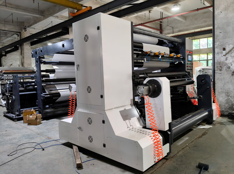 紙張龍門分切復(fù)卷機